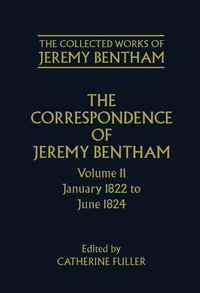 bokomslag The Collected Works of Jeremy Bentham: Correspondence, Volume 11
