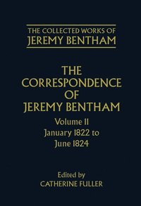 bokomslag The Collected Works of Jeremy Bentham: Correspondence, Volume 11