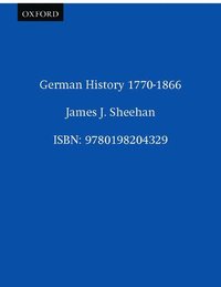 bokomslag German History 1770-1866