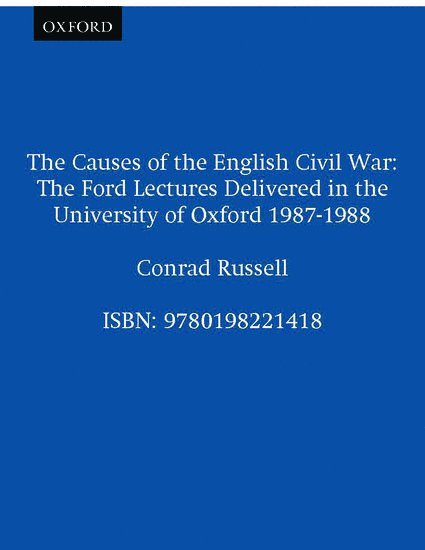 The Causes of the English Civil War 1
