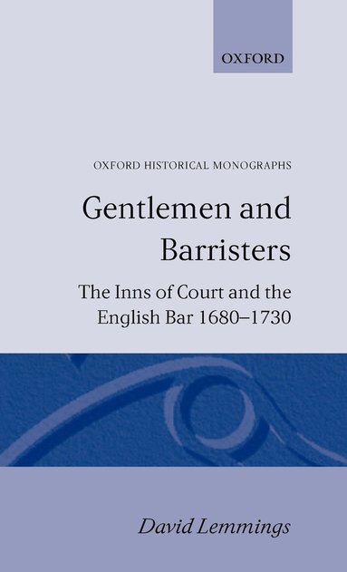 bokomslag Gentlemen and Barristers