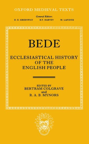 Bede's Ecclesiastical History of the English People 1