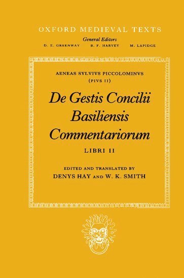 De Gestis Concilii Basiliensis Commentariorum Libri II 1