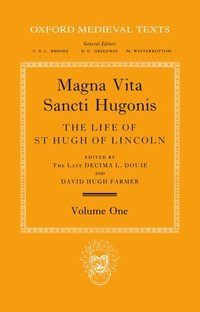 bokomslag Magna Vita Sancti Hugonis: Volume I