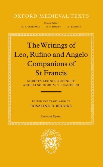 bokomslag Scripta Leonis, Rufini et Angeli Sociorum S. Francisci