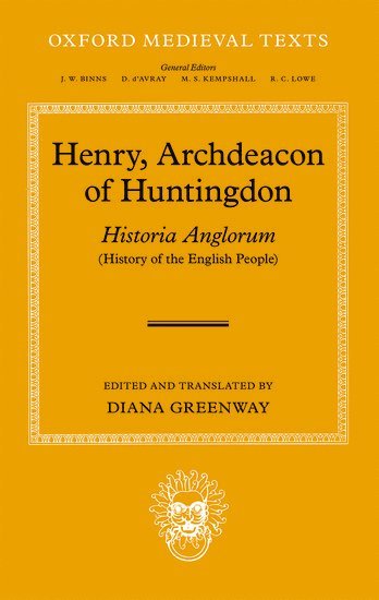 Henry, Archdeacon of Huntingdon: Historia Anglorum