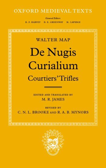 Walter Map, M. R. James - De Nugis Curialium, Inbunden