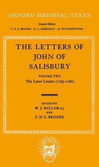 bokomslag The Letters: Volume II: The Later Letters (1163-1180)