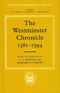 bokomslag Westminster Chronicle 1381 - 1394