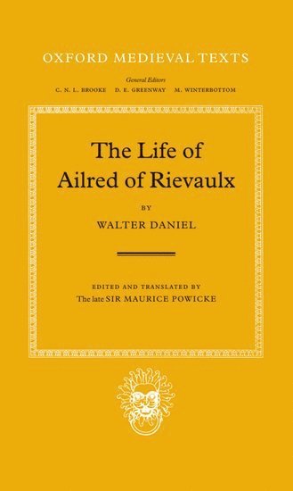 bokomslag The Life of Ailred of Rievaulx