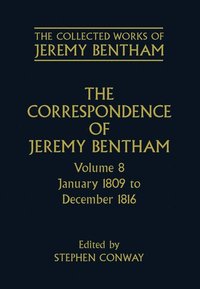 bokomslag The Collected Works of Jeremy Bentham: Correspondence: Volume 8
