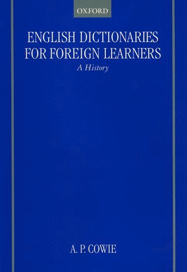 bokomslag English Dictionaries for Foreign Learners