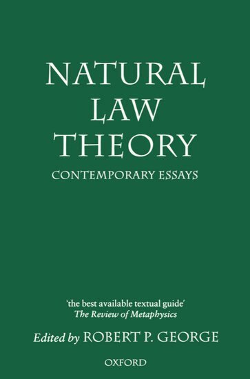 Robert P. George - Natural Law Theory, Häftad