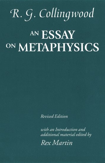 bokomslag An Essay on Metaphysics