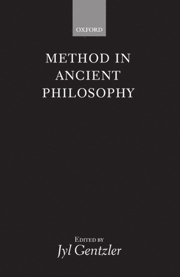 Jyl Gentzler, Massachusetts) Gentzler, Jyl (Associate Professor of Philosophy, Associate Professor of Philosophy, Amherst College - Method in Ancient Philosophy, Inbunden