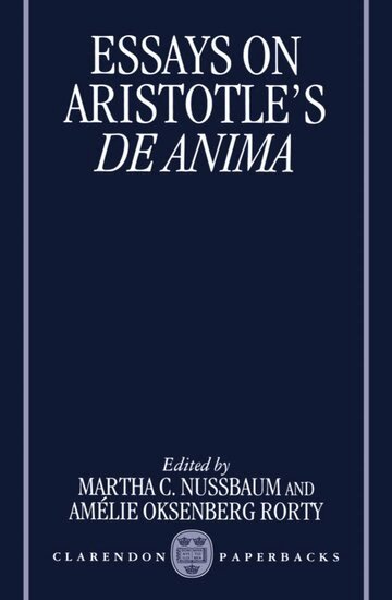 Martha C. Nussbaum, Amélie Oksenberg Rorty - Essays on Aristotle's De Anima, Häftad