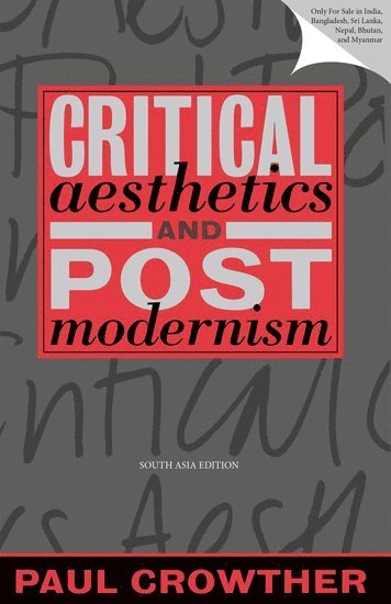 bokomslag Critical Aesthetics and Postmodernism