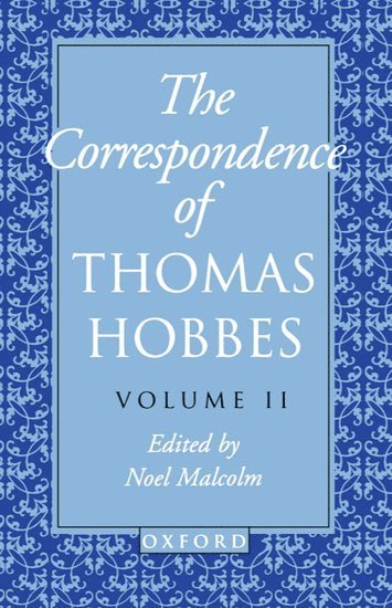 bokomslag The Correspondence of Thomas Hobbes: Volume II: 1660-1679