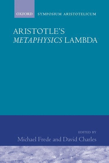 Aristotle's Metaphysics Lambda 1