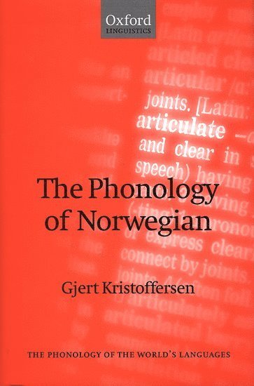 bokomslag The Phonology of Norwegian