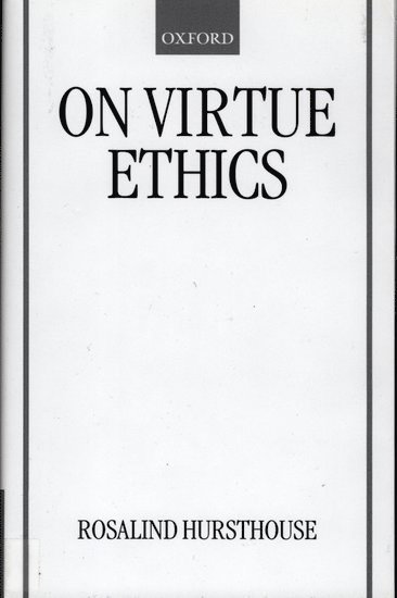 bokomslag On Virtue Ethics