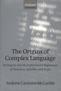 bokomslag The Origins of Complex Language