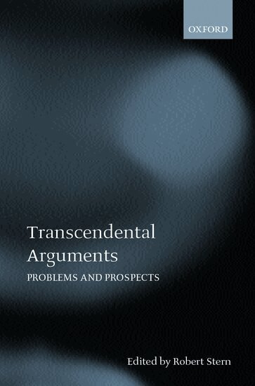 Clarrmont Stern, Robert Stern - Transcendental Arguments, Inbunden