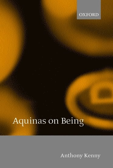bokomslag Aquinas on Being