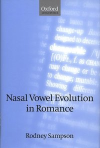 bokomslag Nasal Vowel Evolution in Romance