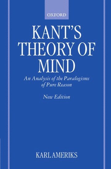 bokomslag Kant's Theory of Mind