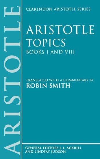 Aristotle - Topics Books I and VIII, Häftad