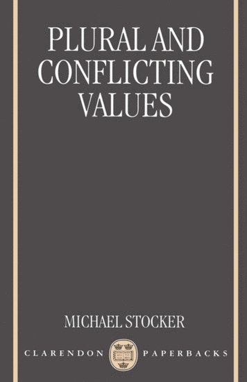 Plural and Conflicting Values 1