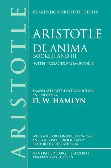 bokomslag De Anima