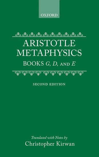 Metaphysics: Books gamma, delta, and epsilon 1