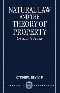 bokomslag Natural Law and the Theory of Property