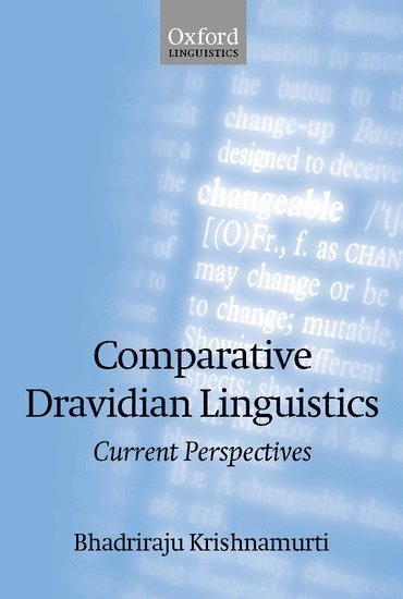 bokomslag Comparative Dravidian Linguistics