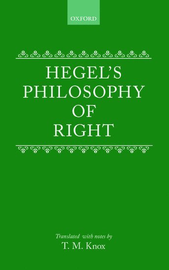 Hegel's Philosophy of right 1