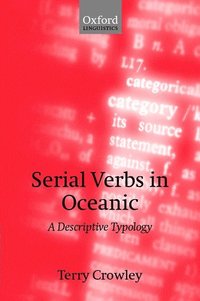 bokomslag Serial Verbs in Oceanic