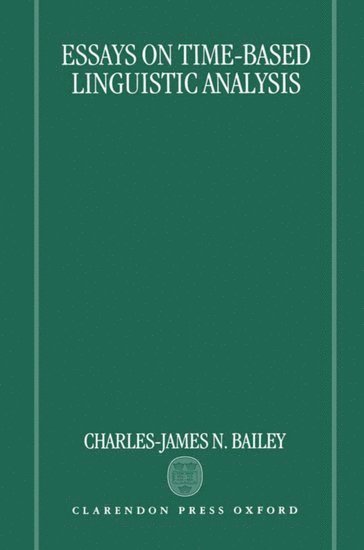 Essays on Time-Based Linguistic Analysis 1