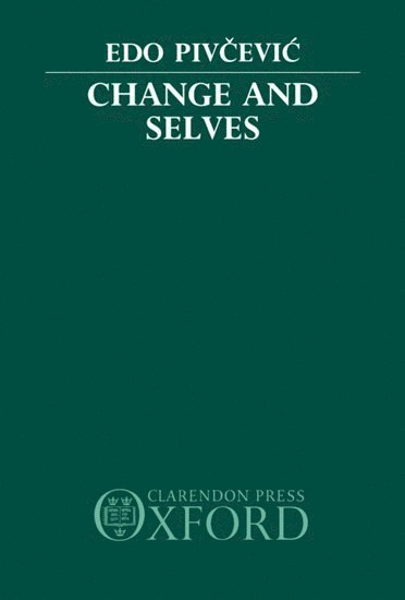 bokomslag Change and Selves