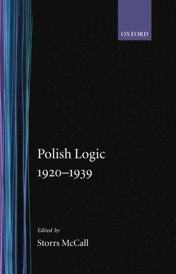 bokomslag Polish Logic 1920-1939