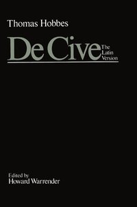 bokomslag De Cive: The Latin Version