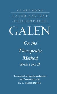 bokomslag On the Therapeutic Method, Books I and II