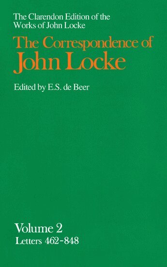 John Locke, E. S. De Beer - John Locke: Correspondence, Inbunden