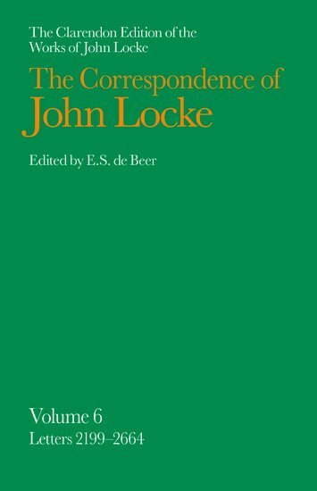 John Locke, E. S. de Beer - John Locke: Correspondence, Inbunden