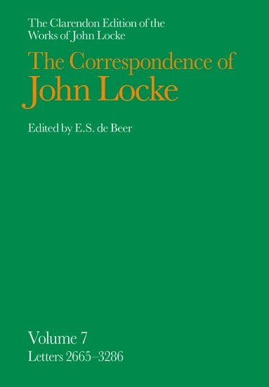 John Locke, E. S. de Beer - John Locke: Correspondence, Inbunden