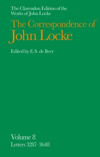 John Locke, E. S. de Beer - John Locke: Correspondence, Inbunden