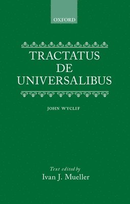 bokomslag De Universalibus V I