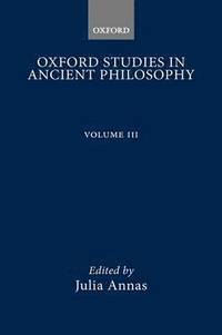 bokomslag Oxford Studies in Ancient Philosophy