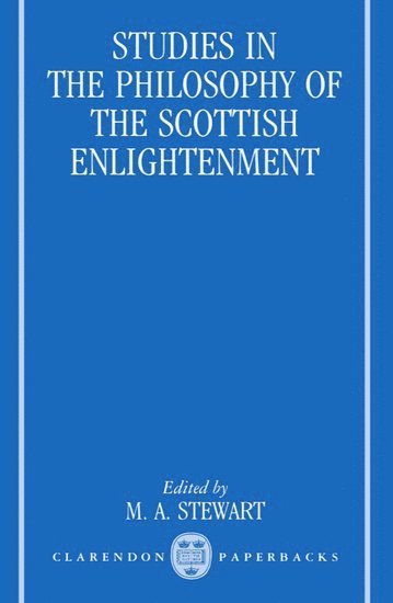 bokomslag Studies in the Philosophy of the Scottish Enlightenment